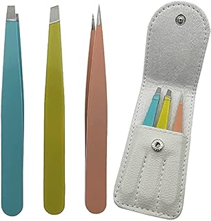 Alykdon eyebrow tweezers, 3 stainless steel precision tongs in stainless steel to remove embodied hairs, epilate eyebrows and hair hair.. Join thousands of satisfied shoppers on DIAYTAR Nigeria.