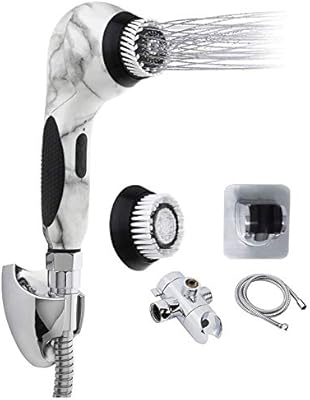 Cleaning brush for hydrojet pores Michael Todd Beauty, Facial cleaning system - 6 -speed detoxifying brush for all skin types - 3 -way adapter, shower support, 1.5 meter shower pipe, plus plus bar and USB charger.. Experience the ease of modern shopping with DIAYTAR NIGERIA's comprehensive platform and quick delivery.