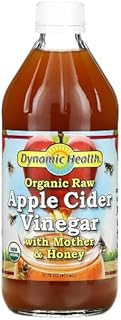 Biological raw apple cider vinegar Dynamic Health with mother and honey, 473 ml.. Shop with purpose at DIAYTAR NIGERIA and receive products at unbeatable prices within the week.