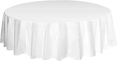 Luxury Middle Luxury Luxury Plastic Plastic Gala Gala 6 Pieces - 6pk Round 84 inch - White - TC58601.. DIAYTAR NIGERIA brings the marketplace to your screen with affordable products delivered in 5-8 days.