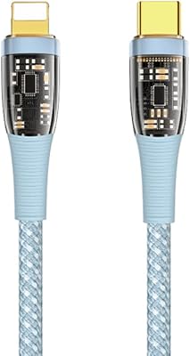 Wiwu PD 20W Type -C to Lightning data cable, 1.2 m long TM01 - Blue.. Shop from Nigeria's largest product selection at DIAYTAR, with budget-friendly prices and swift delivery.