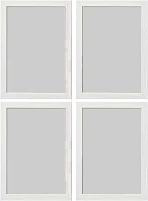 Cadre Photo Ikea Blanc Format A4 21 x 30 cm de Fiskbo - Lot de 4 Pièces.. DIAYTAR NIGERIA: Nigeria's answer to affordable online shopping with reliable 5-8 day delivery guarantee.