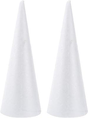 2 rooms Ganazono Polystyrene White Cone Cond Christmas Table Decoration.. Experience shopping without compromise at DIAYTAR NIGERIA, with vast selection and quick delivery.
