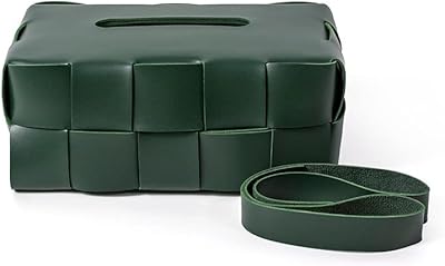 Rectangular handkerchief box lid for car and desk and papier holder (green).. Discover endless possibilities with DIAYTAR NIGERIA's comprehensive catalog and reliable delivery service.