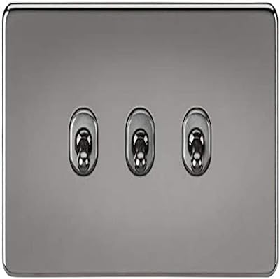 Bidirectional rocking switch without screw Knightsbridge 10 A 3G, black nickel.. DIAYTAR Nigeria is your reliable online shopping destination offering an extensive range of products across all categories. Enjoy fast nationwide delivery in just 5 to 8 days and some of the lowest prices in the market.