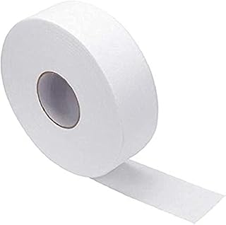 Disposable white waxed paper roll of 100 meters for body hair removal.. DIAYTAR NIGERIA brings online shopping to every Nigerian with affordable prices and reliable shipping.