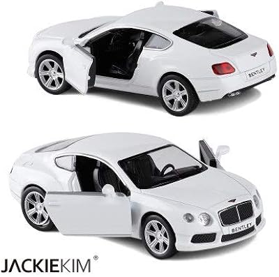 Bentley Continental GTV8 GENIE RMZ City car on scale 1:36, certified replica in the factory, children's gift box, white.. DIAYTAR NIGERIA: Bringing quality products to your doorstep at prices that won't break the bank.