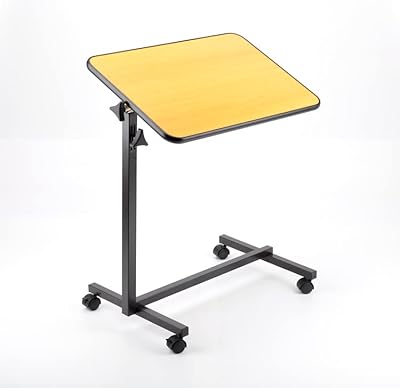 Table table with height adjustment, medical bed table, hospital bed with casters | For medical use at home and in the hospital |.. Experience retail therapy without the financial stress at DIAYTAR NIGERIA's budget-friendly marketplace.
