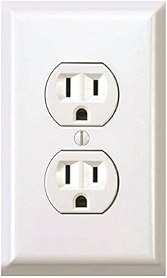 False stickers for electrical outlets - to stick on the plug for fun pranks (12, power outlet).. DIAYTAR NIGERIA: Bridging the gap between consumers and quality products with affordable nationwide shipping.
