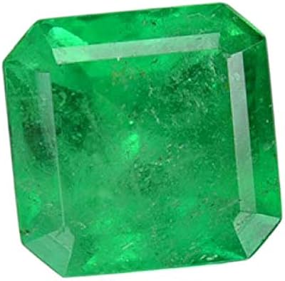 Natural emerald stone of 5.30 carats, precious stone of natural emerald emerald, columbian panna stone, square cut for men and women by certified laboratory, precious bulk stone, emerald emerald.. DIAYTAR NIGERIA: Where quality meets affordability, with thousands of products delivered in less than 8 days.