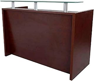 Modern reception desk Mahmayi R06-14 with lockable workbook and 3.. Your one-click solution to affordable shopping, DIAYTAR NIGERIA delivers quality products nationwide.