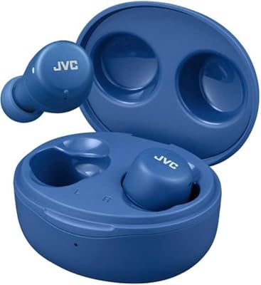 Mini wireless headphones JVC Jammy Haa5t, Bluetooth 5.1, waterproof (IPX4), long battery life (up to 15 hours) (blue).. Your trusted shopping companion, DIAYTAR NIGERIA delivers affordable solutions in just 5-8 days.