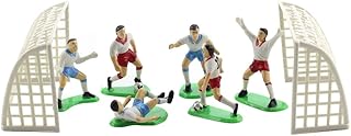Bestonzon cupcake decorations of football team player with football goal figurine, party gifts for boys, birthday supplies.. Shop smart, shop DIAYTAR — Nigeria’s trusted e-commerce site.