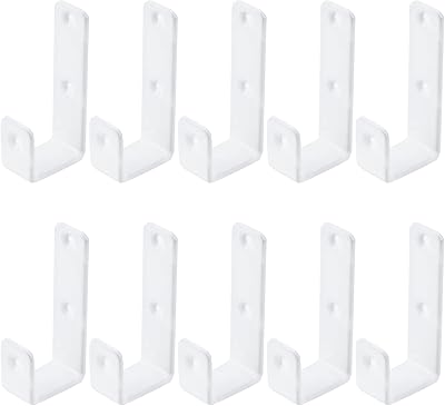 10 Robust PVC corkia pieces with double coating metal hook for storage, organization and storage of tools in the garage.. Experience the joy of convenient shopping with DIAYTAR NIGERIA's vast selection and quick delivery service.