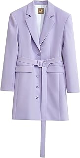 Zokeva formal long dress for women - elegant dress for office women - Elegant blazer dress with slit with a row - United dress for women (Color: Hortile, Size: S).. Shop across categories at DIAYTAR NIGERIA with the confidence of affordable prices and delivery within 8 days.