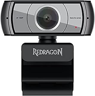 Webcam PC Redragon GW900 1080p with double integrated microphone, USB 2.0 computer web camera 360 FPS for online course, videoconferencing and streaming games.. DIAYTAR NIGERIA: Your trusted partner for affordable online shopping with reliable delivery timeframes.