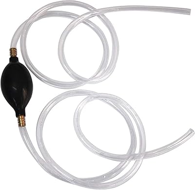 Fuel transfer siphon pump, car fuel tank pipette, petrol absorber, petrol siphon hose, manual fuel pump largely portable for gas, petrol, diesel.. Shop without compromise at DIAYTAR NIGERIA, where quality, affordability, and quick delivery coexist.