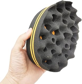 Sponge shaving hair brush with large Daeyong hole, curly and wavy African hair care tool (-1 packet) random color.. DIAYTAR NIGERIA: Your one-stop e-commerce destination with affordable prices and nationwide delivery in 5-8 days.