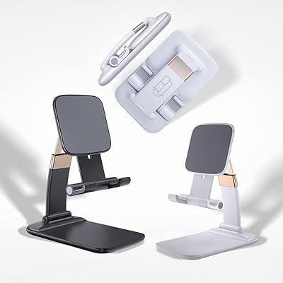 Blue Ocean foldable desktop phone support, mobile phone and tablet support with 4 to 11 inch (white) steel rod (white).. Discover thousands of products on DIAYTAR Nigeria — from fashion and electronics to home goods. We guarantee quick delivery and competitive pricing across the board.