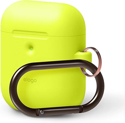 Elago protection case for airpods 2nd generation Fluo yellow.. DIAYTAR NIGERIA: Where every search leads to affordable products delivered promptly across Nigeria.