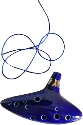 Ocarina Ceramic Instrument with 12 Alto Holes C Legend of the Flute.. Thousands of choices. Zero hassle. All thanks to DIAYTAR Nigeria.