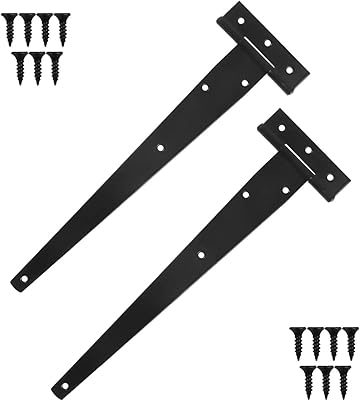 COZLLY 301-06177-VCH T Hinge of GRANGE in the shape of T, black, 6 inches.. No hassle, just shopping — DIAYTAR Nigeria delivers in under 8 days.