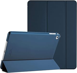 NTECH SMART CASE FOR IPAD AIR 1 (2013 version), ultra -fine and light protection case with frozen transparent rear shell for iPad Air 1 (A1474/A1475/A1476) - Blue dark.. DIAYTAR Nigeria: Great value, fast delivery, and endless options.