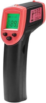 Baggra HW600 Portable infrared thermometer without contact with LCD screen, IR digital industrial thermometer, laser pyrometer thermometer, -50 ~ 600 ° C/-58 ~ 1122 ° F (not for humans), without battery.. DIAYTAR NIGERIA provides endless shopping possibilities with affordable prices and prompt delivery service.
