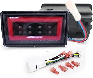 Gazoz PNP Performance + LED rear Stop Fire for DRL Red Bar 2022-2023, red base - F1 red ring (metal wire and mounting support).. DIAYTAR NIGERIA makes quality accessible to all with our affordable prices and quick delivery service.