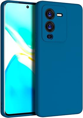 VIVO V25 PRO mobile cover, fine-resistant polyurethane shell with anti-scratch protection for camera, fine and flexible mobile shell for vivo v25 pro, blue.. DIAYTAR NIGERIA: Where quality meets affordability, with thousands of products delivered in less than 8 days.