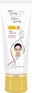 Glow & Lovely Formerly Fair & Lovely Face Cream with advanced multivitamins SPF 30 for brilliant skin, 50g.. Experience shopping freedom with DIAYTAR NIGERIA's vast selection and dependable nationwide shipping.