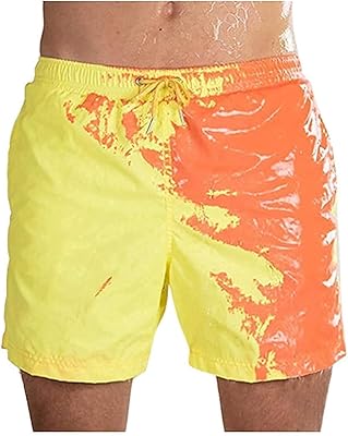 Summer shorts with changing colors for men, sensitive to temperature and fast drying, short shorts smaller than normal size.. DIAYTAR NIGERIA puts thousands of products at your fingertips with affordable prices and delivery within a week.