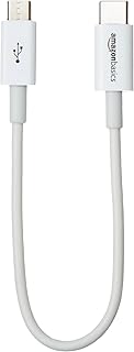 USB short USB charger cable to micro-B 2.0 Amazobasics.. DIAYTAR NIGERIA: Connecting Nigerians with their needs through our affordable and diverse marketplace.