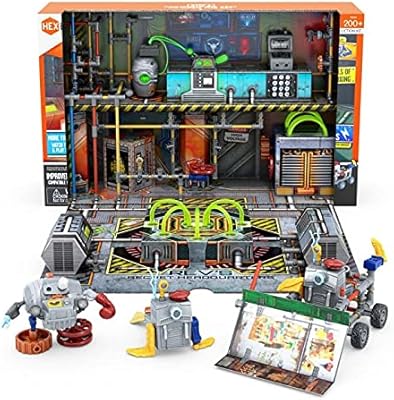 Hexbug Junkbots Small factory Habitat Rev's Secret Quarter, Surprise game set, Construction and Lol with boys and girls, children's toys, more than 200 pieces of construction figurines, from 5 years old.. Shop smarter with DIAYTAR NIGERIA's comprehensive catalog and budget-friendly 5-8 day delivery.