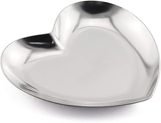 JCB BEES Silk metal storage tray in the shape of a luxury heart, jewelry presentation tray, house decoration, craft service tray, table organizer, 1 piece.. Embrace the convenience of DIAYTAR NIGERIA with thousands of products at your fingertips, delivered nationwide.