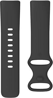 Fitbit Fitbit 5 Infinity accessory bracelet, official product, black, size s, black, small, modern.. DIAYTAR NIGERIA delivers affordability and convenience to your doorstep within 8 days of purchase.