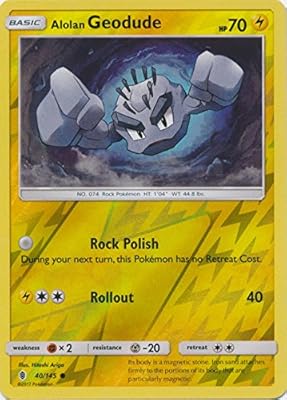 Alolan GeoDUDE - 40/145 - Common - Reverse Holo - Sun and Moon: Guardians Rising.. DIAYTAR NIGERIA makes every purchase count with our affordable prices and reliable 5-8 day shipping.