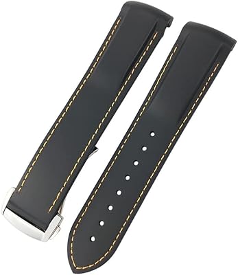 Dafmin silicone rubber watch strap 20 mm 22 mm for omega seamaster GMT diver 300 speedmaster (color: orange, size: 20 mm).. Whether it’s gadgets or groceries, DIAYTAR Nigeria delivers in less than 8 days.