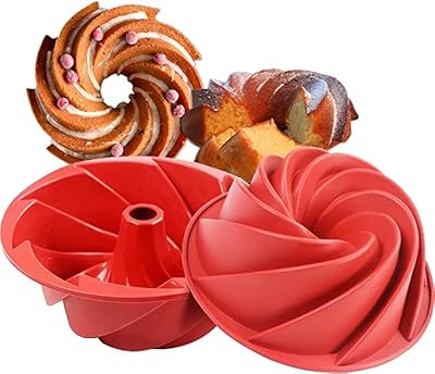 Mold in AMATER fluted tube cake, silicone pastry mold for 9.6 inch birthday cake, spiral, muffin, bread, pie, pie, foam, cheesecake - non -stick pastry molds - ideal for holidays and holidays.. From fashion to electronics, DIAYTAR Nigeria brings it all to your doorstep — fast, easy, and affordable.