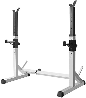 Rack of Robust adjustable squat Yala Home Gym for the best training sessions in your home! (300 kg max) The height and width are adjustable.. Shop without boundaries at DIAYTAR NIGERIA, offering affordable products with convenient delivery times.