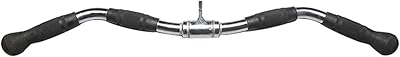 LAT traction bar fixation for cable machine, LAT traction pulley system with complete pivot and rubber handle, strength training, 36.. Your trusted shopping companion, DIAYTAR NIGERIA delivers affordable solutions in just 5-8 days.