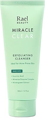 Real Miracle Miracle Clear Exfoliating Cleaner - Skid acid cleaner and minerals, Imperfections and Unclogging pores, without paraben, vegan (144 ml).. Transform your shopping experience with DIAYTAR NIGERIA's vast product selection delivered at unbeatable prices.