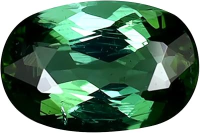 1.28 ct oval waist (8 x 6 mm) green tourte tourmaline of mozambique natural precious stone in bulk, precious stone, tourmaline.. DIAYTAR NIGERIA: Putting quality products within reach of every Nigerian through our affordable marketplace.