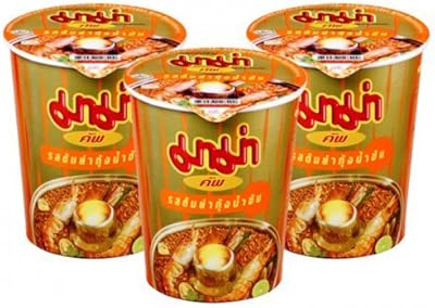 Mama cup Instant noodles flavor shrimp (Tom yum) 60 g, pack of 3.. DIAYTAR Nigeria offers great deals, a huge product variety, and delivery in under a week.
