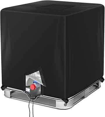 ABC Hopat 275 Gallons water tank cover, Waterproof protective cover for 1000 l garden, black.. Shop across categories at DIAYTAR NIGERIA with the confidence of affordable prices and delivery within 8 days.