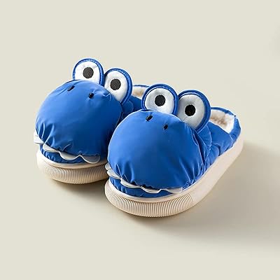 Non -slip tantoufles for children's hot interior shoes in cotton for babies waterproof winter slopes of dinosaurus.. DIAYTAR NIGERIA revolutionizes online shopping with competitive prices and reliable 5-8 day delivery.