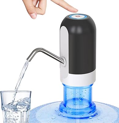 Fotron portable automatic water distribution pump, USB loading, plastic bottle of 5 gallons, cold instantaneous drinking water.. Home to endless choices and pocket-friendly prices — DIAYTAR Nigeria.
