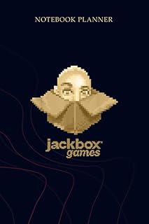 Jackbox Games 8 -bit Logo Book Planning: 6x9 inches.. DIAYTAR NIGERIA brings the marketplace home to you with affordable prices and delivery in 5-8 days.