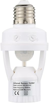 360 degree pyroelectric sensor, infrared sensor, motion sensor, LED E27 base, support, day and night mode.. DIAYTAR NIGERIA: Your affordable gateway to thousands of products delivered within a week.