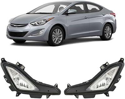 Nursery concept for Hyundai Elantra 2014-2016 with frames and mounting kit on the right side (with halogen headlights).. Your one-click solution to affordable shopping, DIAYTAR NIGERIA delivers quality products nationwide.